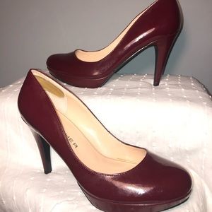 MARC FISHER Burgundy colored heels 8M
